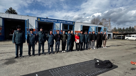 сотрудники МЧС Мостовского района сдали нормы ГТО