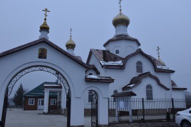 Освящение храма святого Архистратига Божия Михаила в станице Баговской