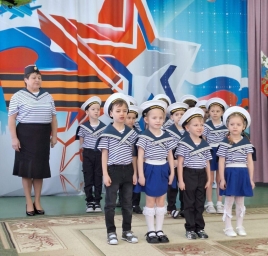 В мостовском детском саду «Колокольчик» прошла военно-спортивная игра «Зимний рубеж»
